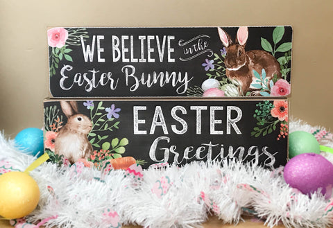 Easter Bunny Signs