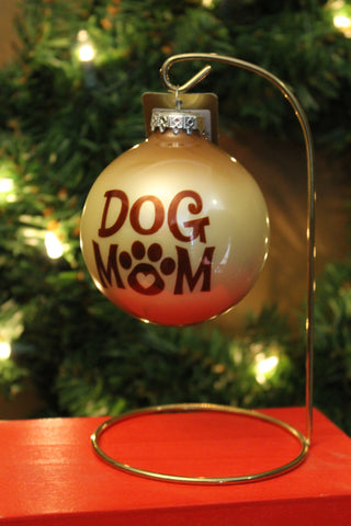"Dog Mom" Ornament