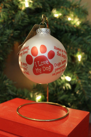 Doggie Declarations Ornament